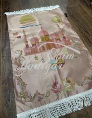 pembe çocuk seccadesi