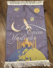 büyük mavi çocuk seccadesi