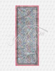 pembe floş viskon şal desen 4 2